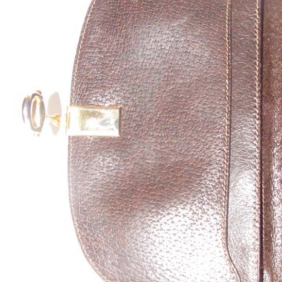Rare Early Gucci Brown Large G Semi-circular - Picture 6 of 12